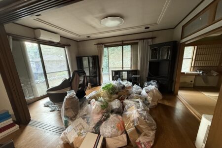 【お客様事例：北九州市】引越しと家丸ごと片付け、不用品回収