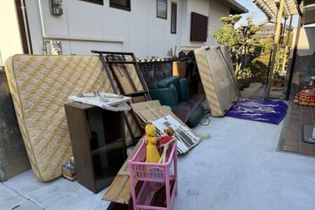 【お客様事例：北九州市】マットレスやソファなどの不用品回収