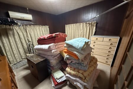 【お客様事例：北九州市】布団や折りたたみベット等、不用品回収