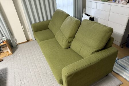 【お客様事例：北九州市】ソファーの処分、不用品回収