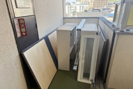 【お客様事例：北九州市】食器棚や襖などの不用品回収