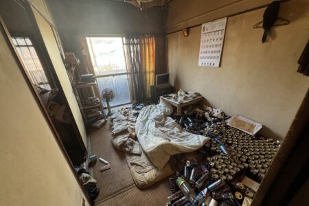 【お客様事例：北九州市】ゴミ屋敷になりかけてるマンション１室の遺品整理・特殊清掃