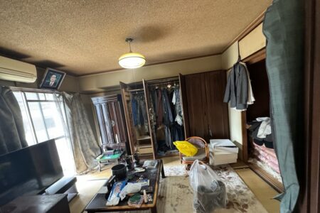 【お客様事例：北九州市】親が住んでいた市営団地の遺品整理
