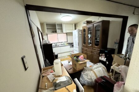 【お客様事例：北九州市】マンションからの引越しと不用品回収