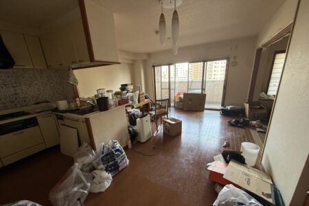 【お客様事例：北九州市】マンション引越後に残されたゴミの回収、不用品回収
