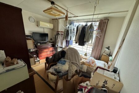 【お客様事例：北九州市】公団で、実家の遺品整理