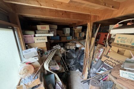 【お客様事例：田川郡】庭石処分と倉庫の片付け、不用品回収