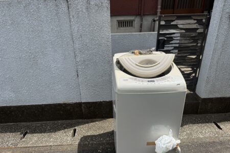 【お客様事例：北九州市】洗濯機処分