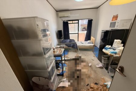 【お客様事例：北九州市】孤独死現場の遺品整理