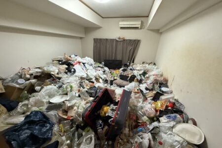【お客様事例：北九州市】ゴミ屋敷片付け