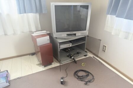 【お客様事例：北九州市】ブラウン管テレビ他、不用品回収