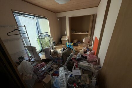 【お客様事例：田川郡】不用品回収、解凍工事前の残置物処分