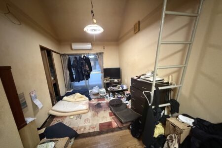 【お客様事例：北九州市】孤独死現場の遺品整理