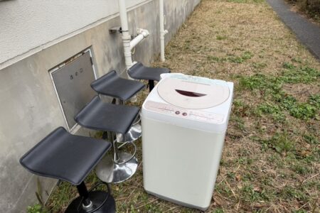 【お客様事例：北九州市】洗濯機と椅子の処分
