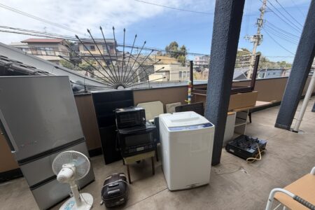 【お客様事例：北九州市】冷蔵庫や洗濯機他不用品回収