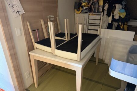 【お客様事例：北九州市】ダイニングテーブルセット処分