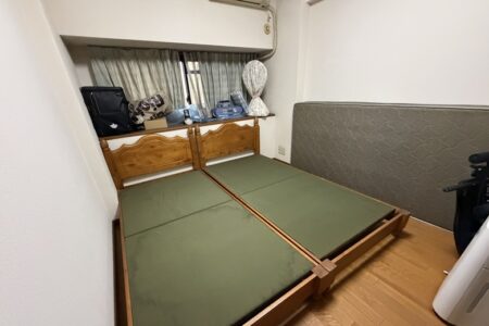 【お客様事例：北九州市】シングルベッド２台処分