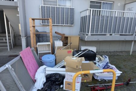 【お客様事例：北九州市】下駄箱や棚、エアコンなどの引越しゴミ処分