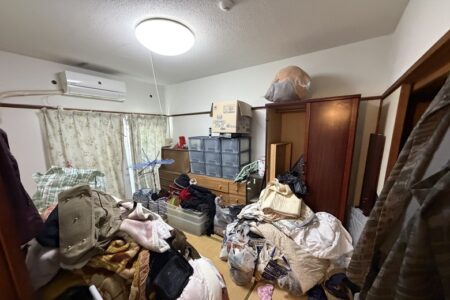 【お客様事例：北九州市】団地の一階で遺品整理