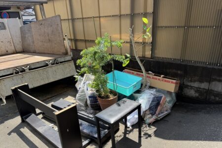 【お客様事例：北九州市】電子ピアノや植木、そのほか小物の処分