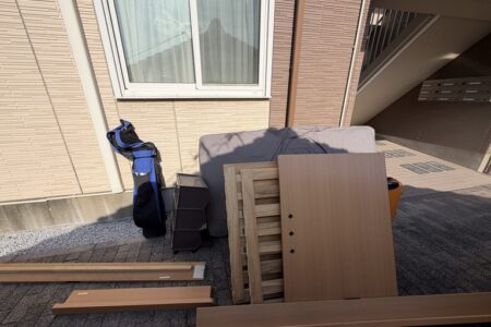 【お客様事例：北九州市】シングルベッドほか不用品回収