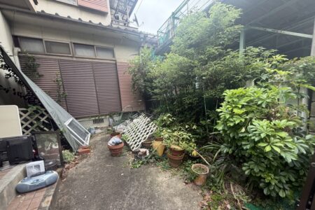 【お客様事例：北九州市】庭の不用品回収
