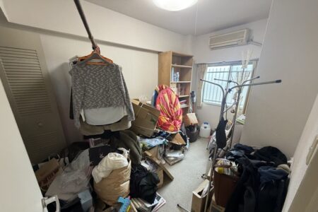 【お客様事例：北九州市】引越し後のマンション一室丸ごと片付け・不用品回収