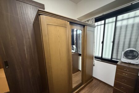 【お客様事例：北九州市】戸建て2階の大型クローゼット箪笥を解体して搬出・処分