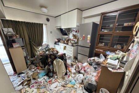 【お客様事例：遠賀郡】孤独死現場の遺品整理｜ゴミ屋敷状態のお部屋を仕分け・撤去