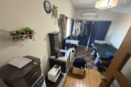 【お客様事例：北九州市】マンション1Kの生前整理｜ベッド・テレビ・タンスなどの家具家電をまとめて不用品回収